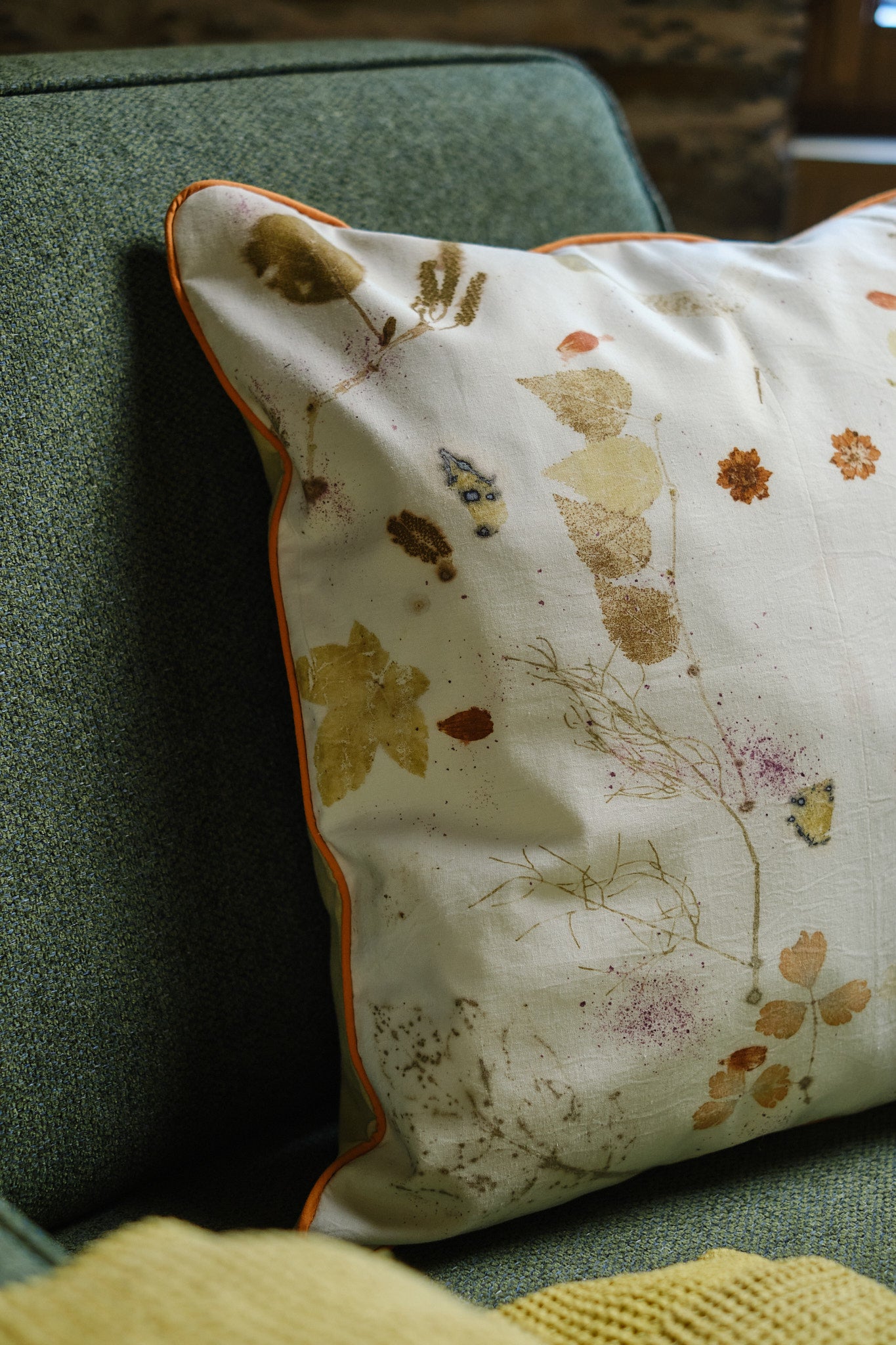 Cushion Covers Flowers & Bone
