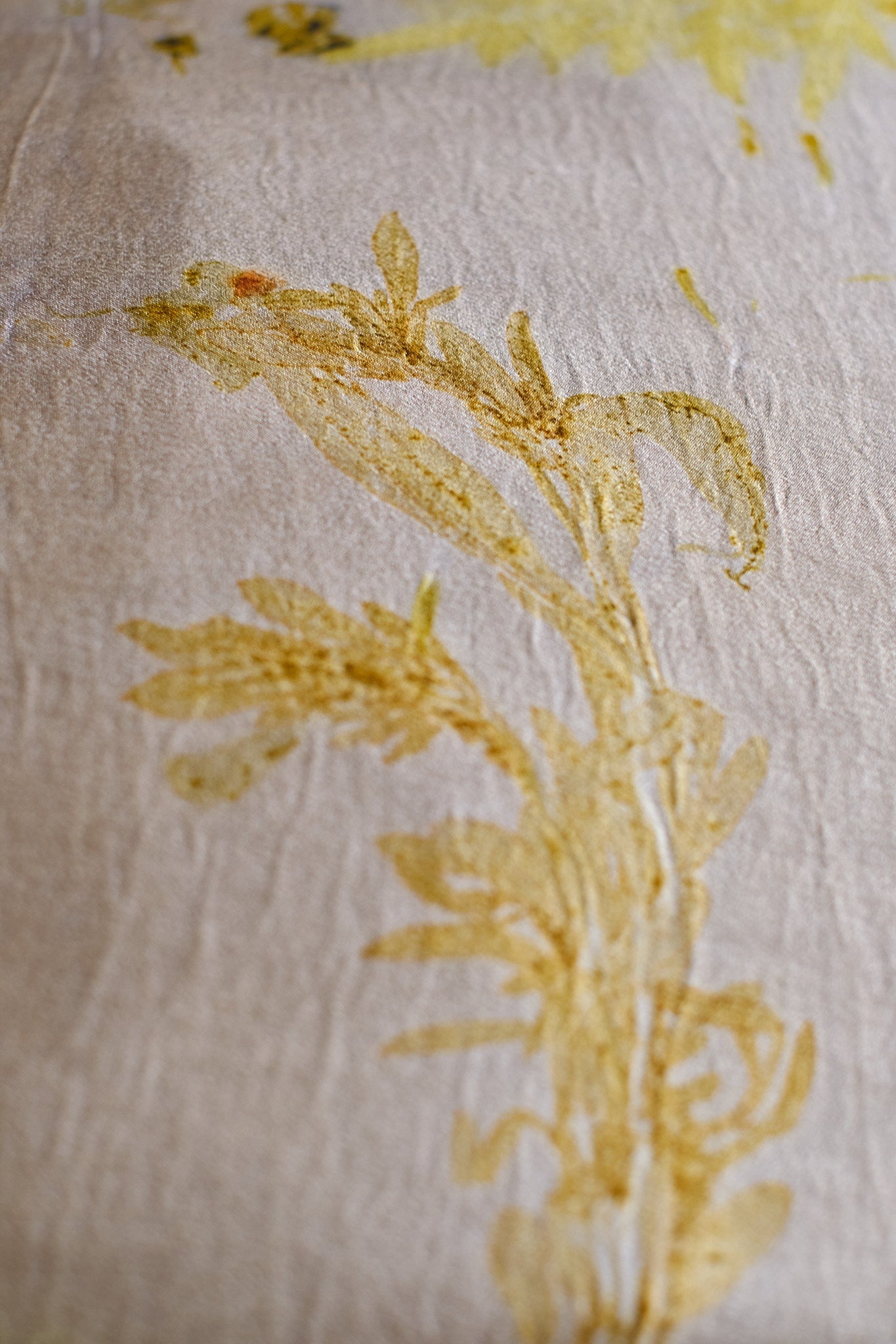 Silk Pillowcase Night Garden