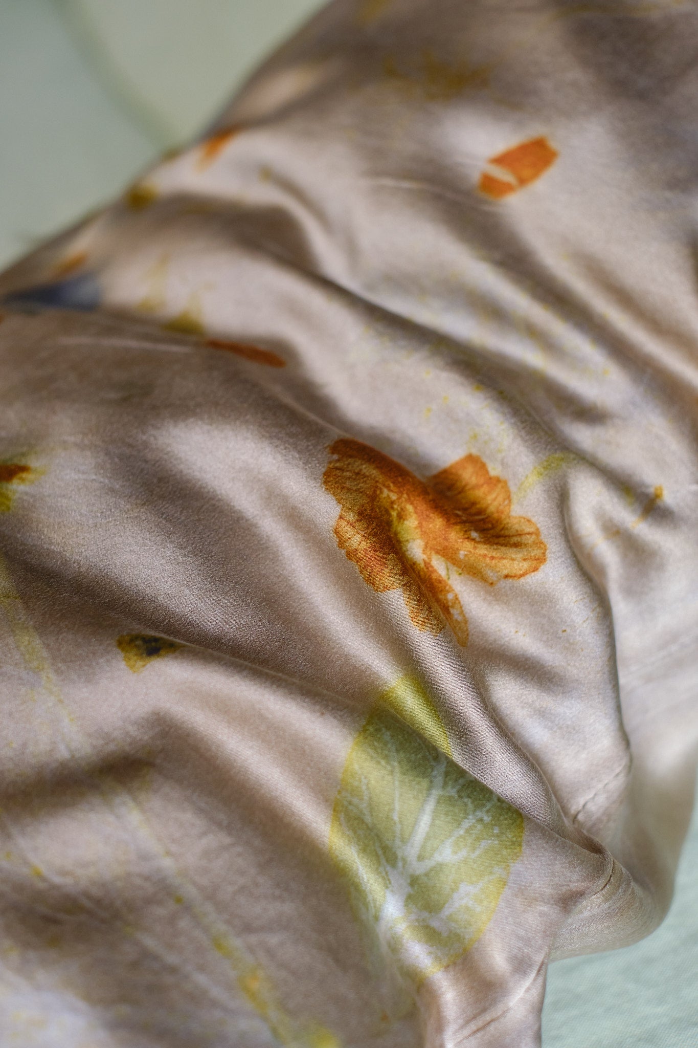 Silk Pillowcase Night Garden