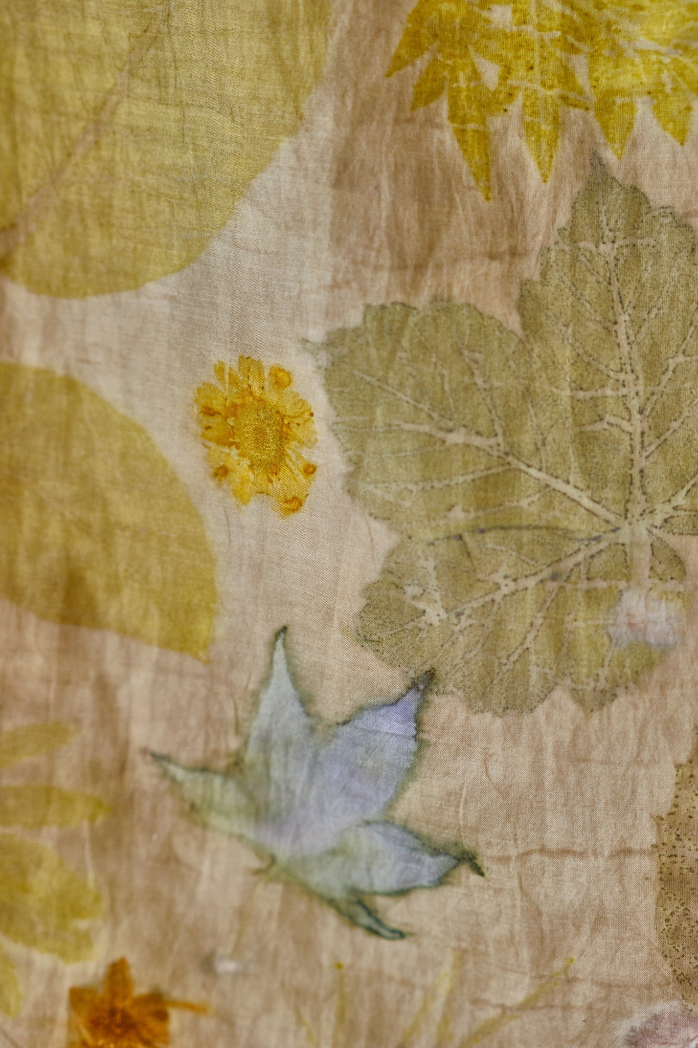 Foulard Spring Leaves