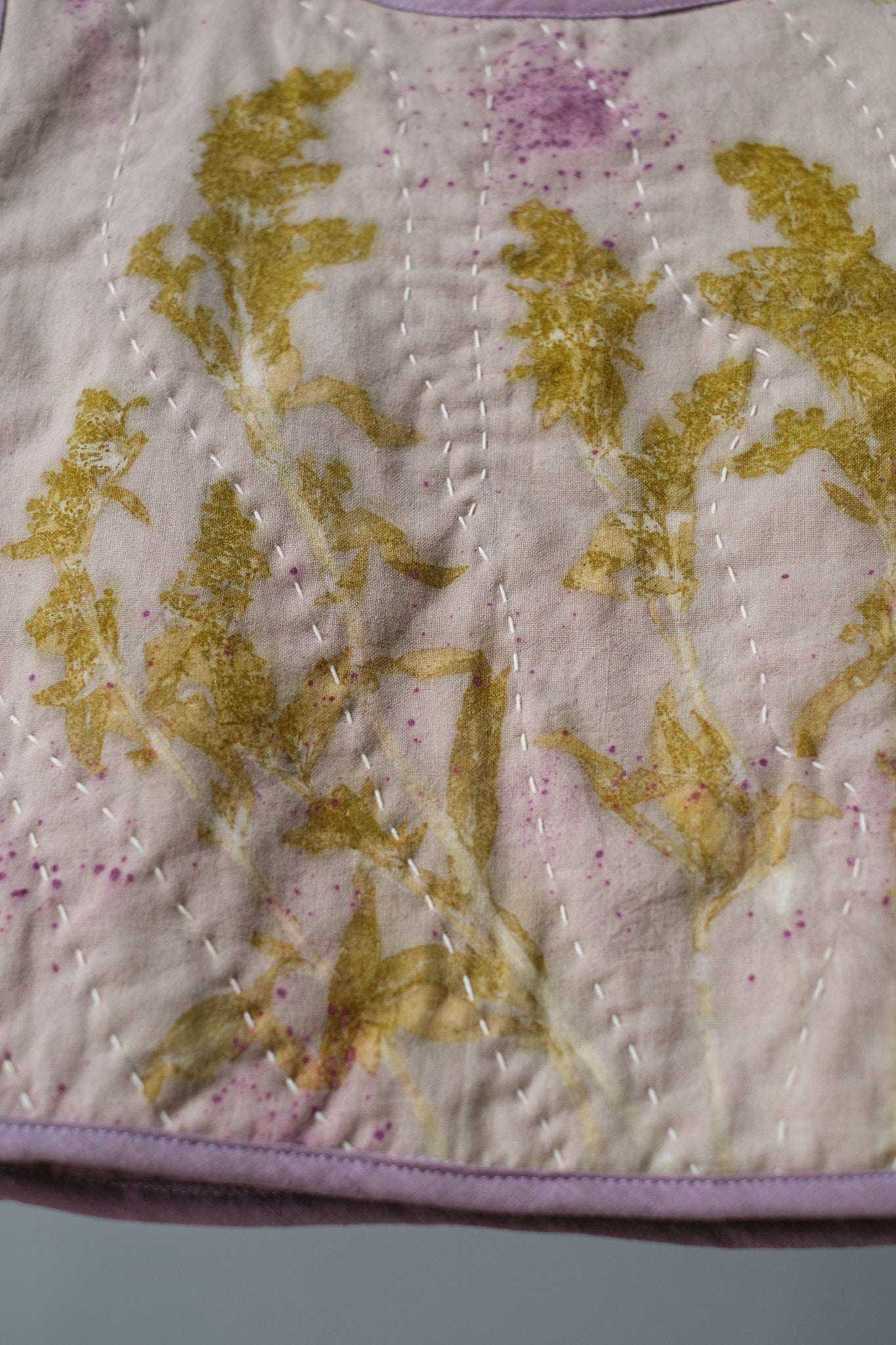 Quilted Vest Solidago