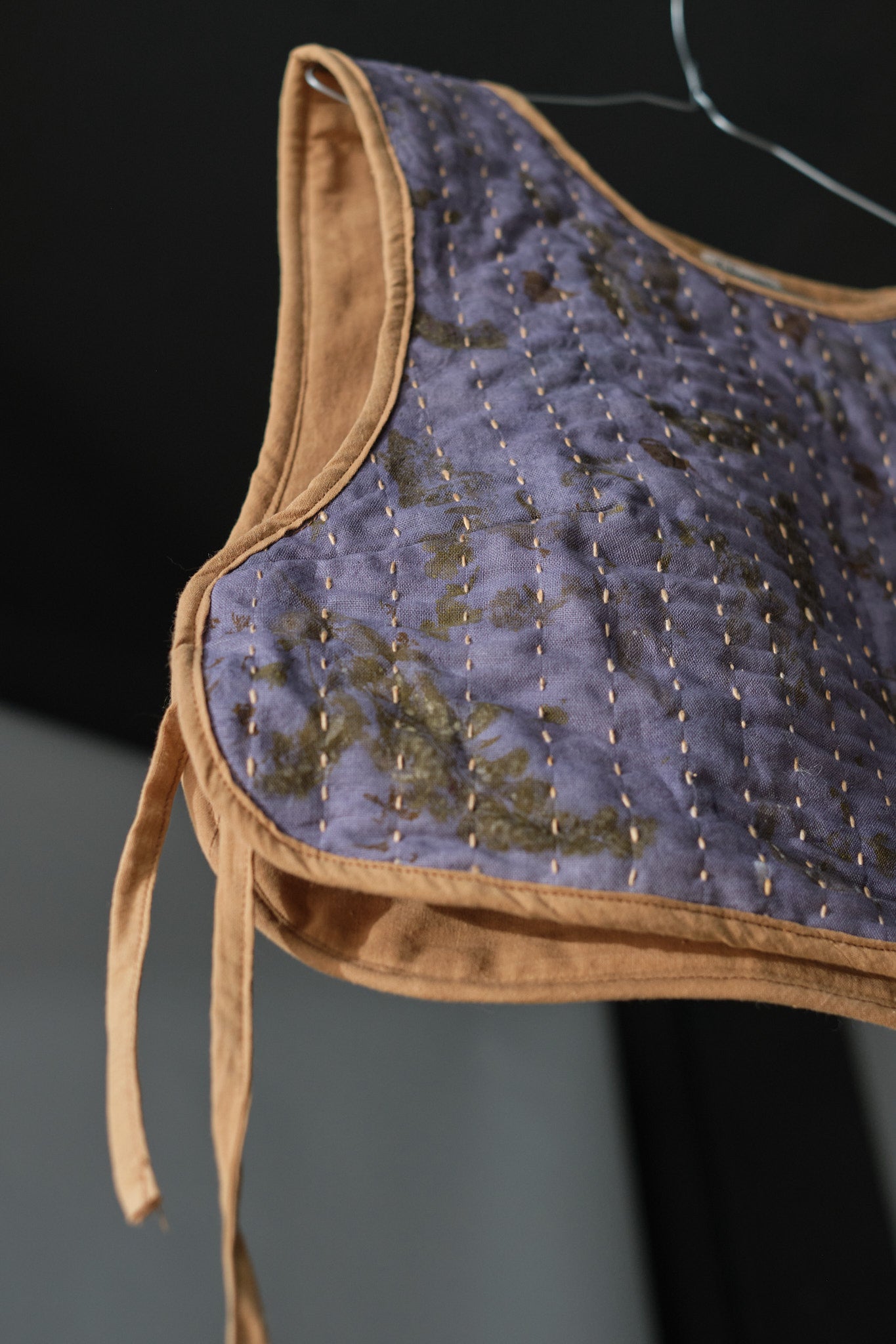 Quilted Vest Logwood