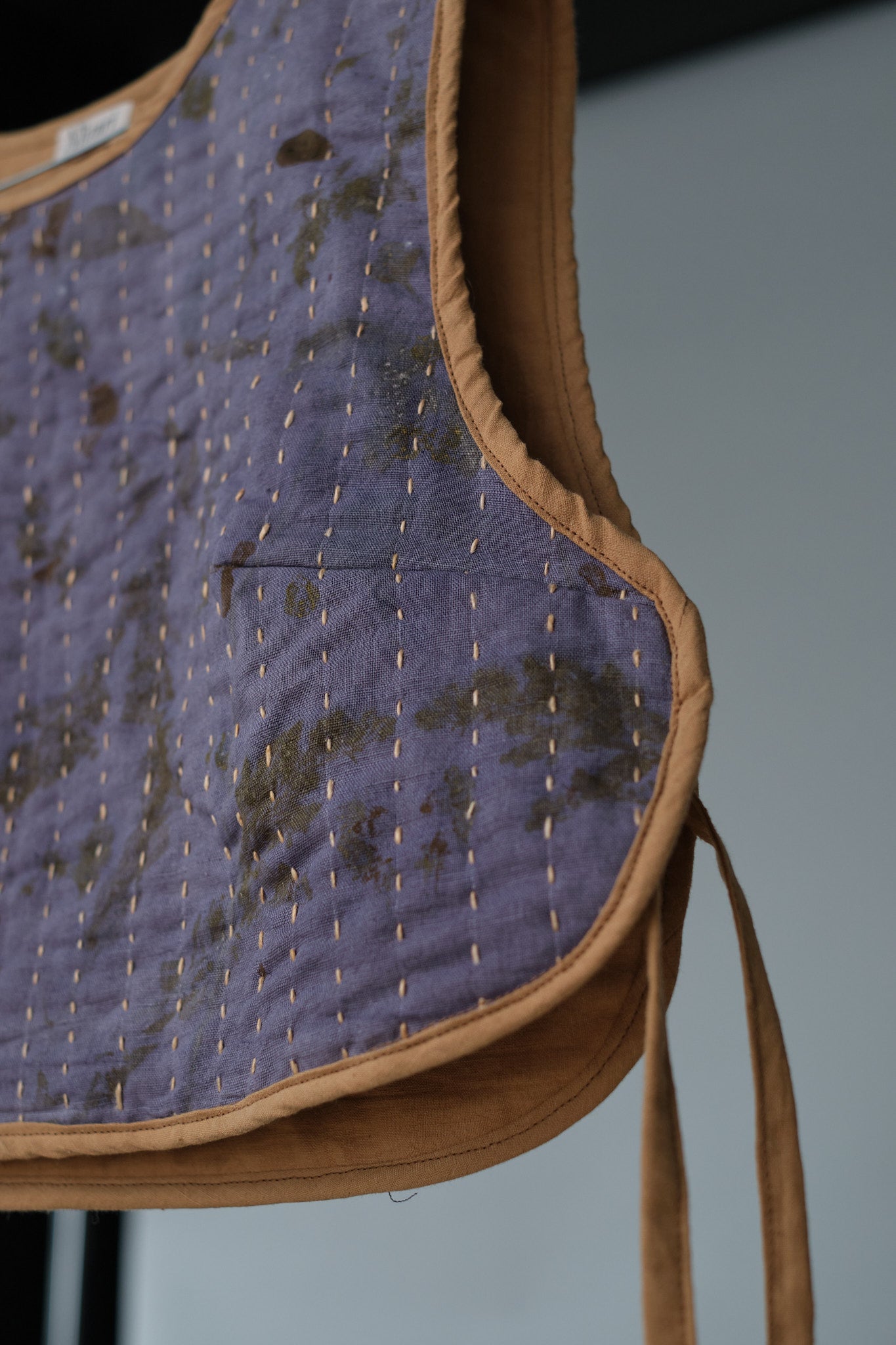 Quilted Vest Logwood