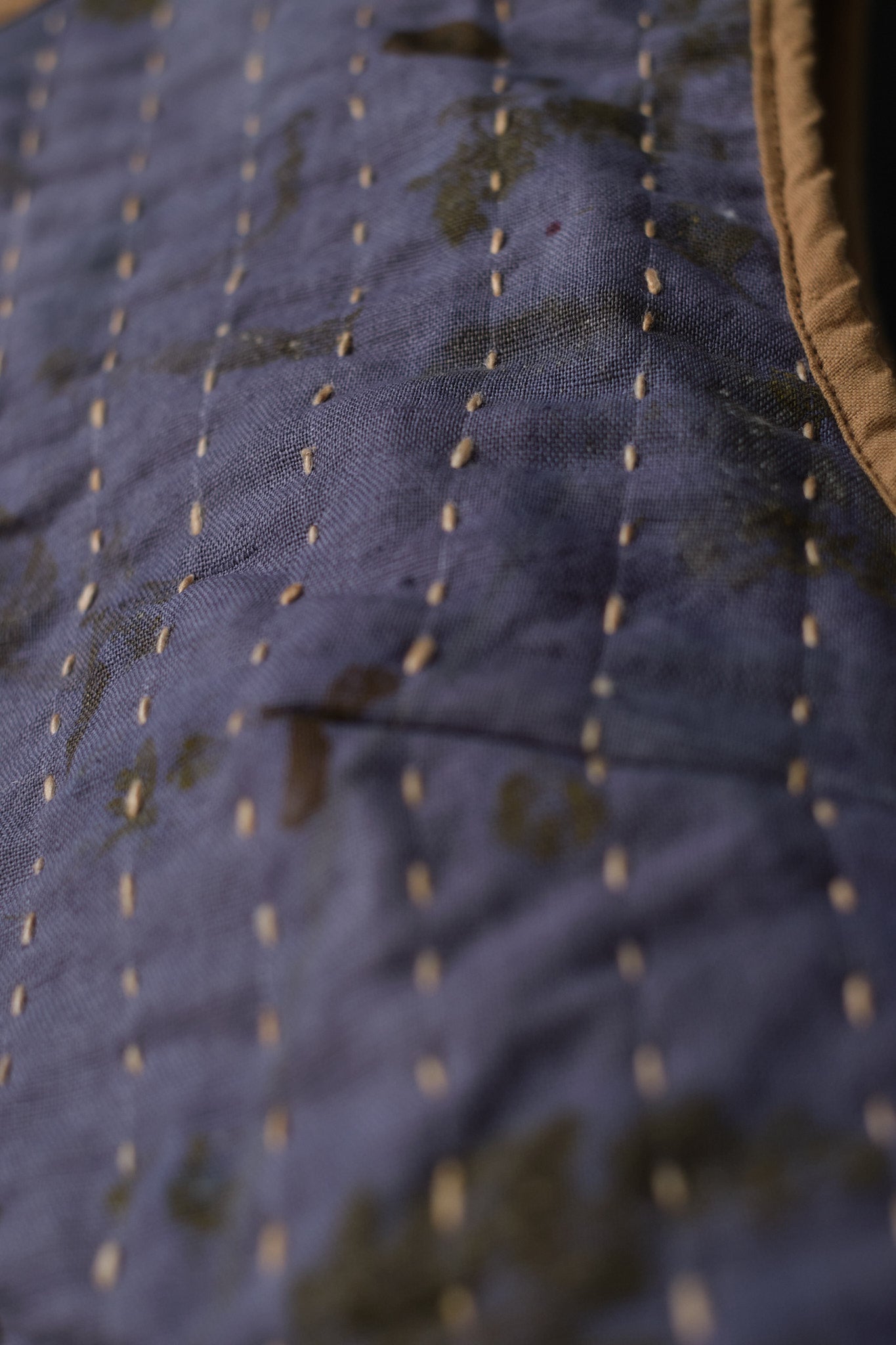 Quilted Vest Logwood