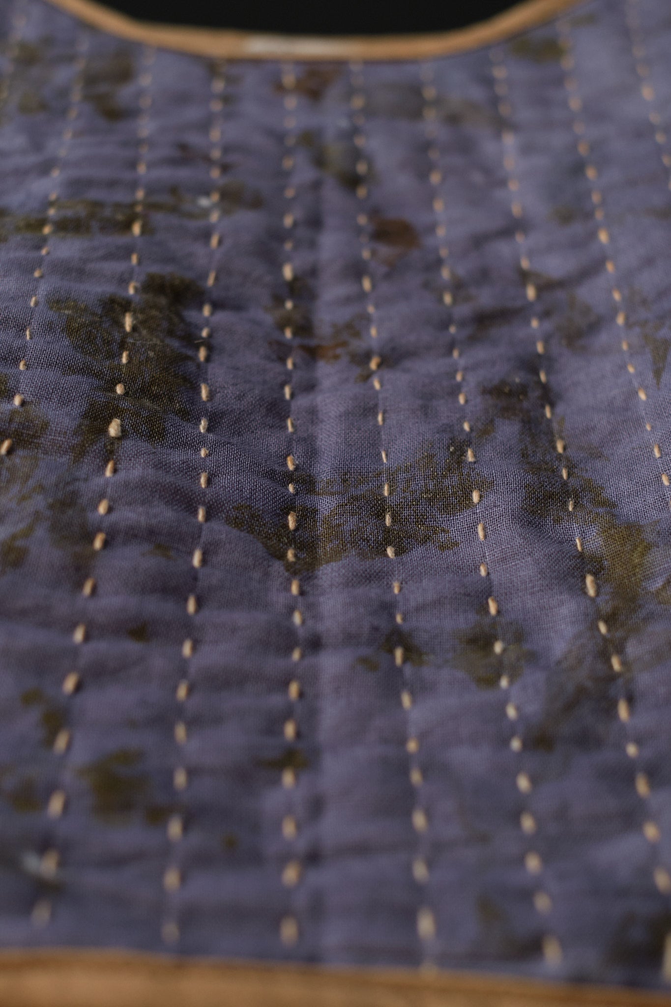 Quilted Vest Logwood