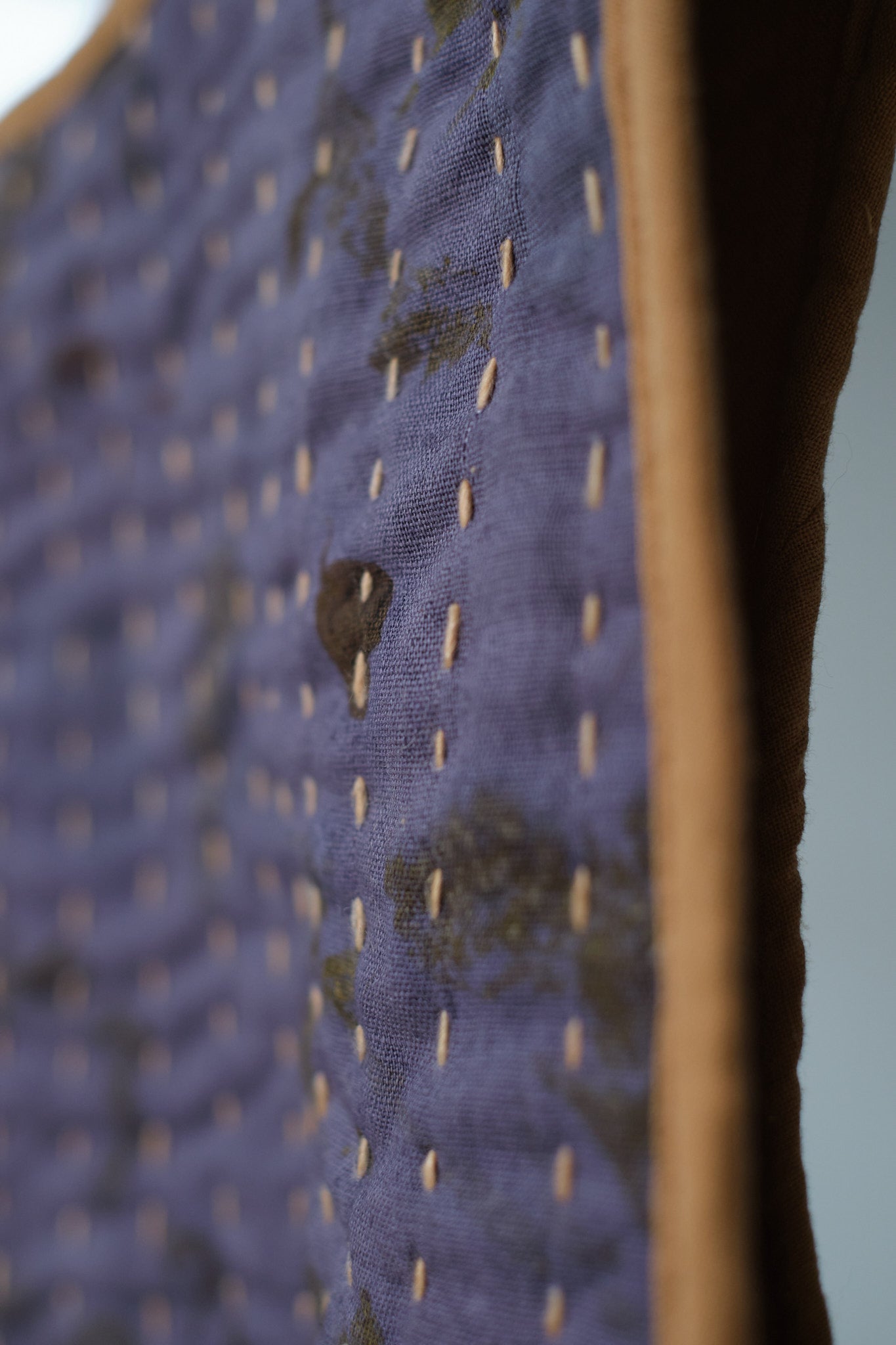 Quilted Vest Logwood