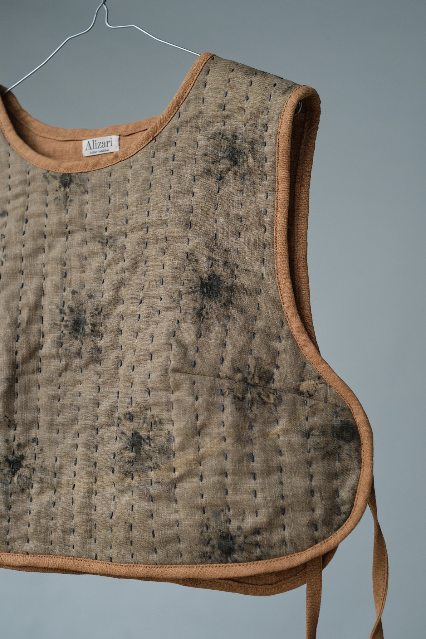 Quilted Vest Daisies & Coreopsis