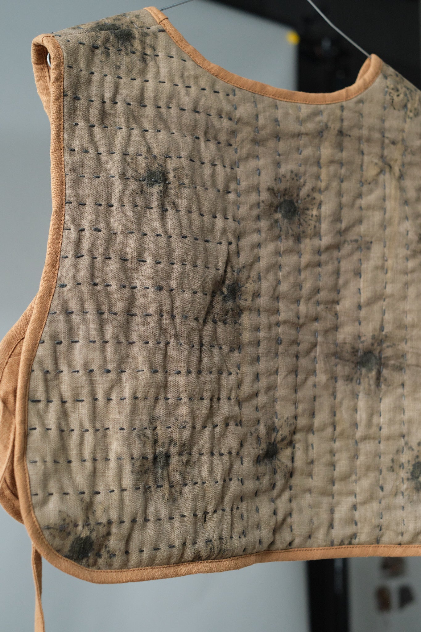 Quilted Vest Daisies & Coreopsis