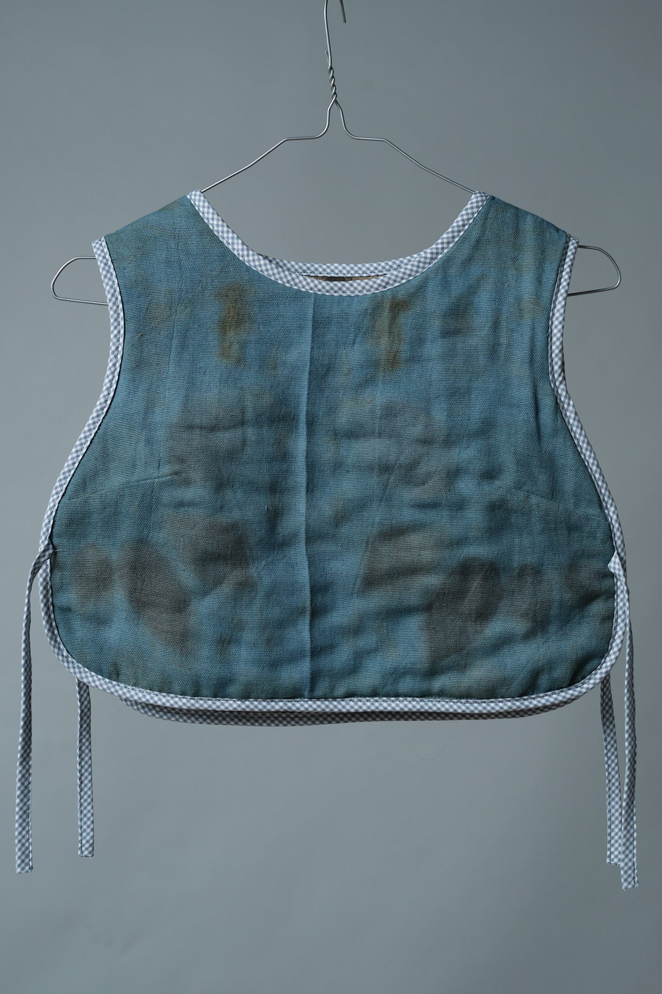 Quilted Vest Daisies & Indigo