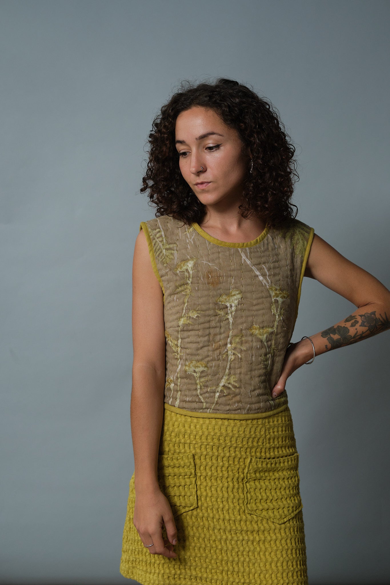 Quilted Vest Tanacetum