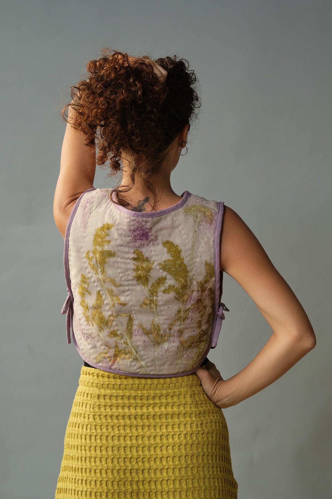 Quilted Vest Solidago