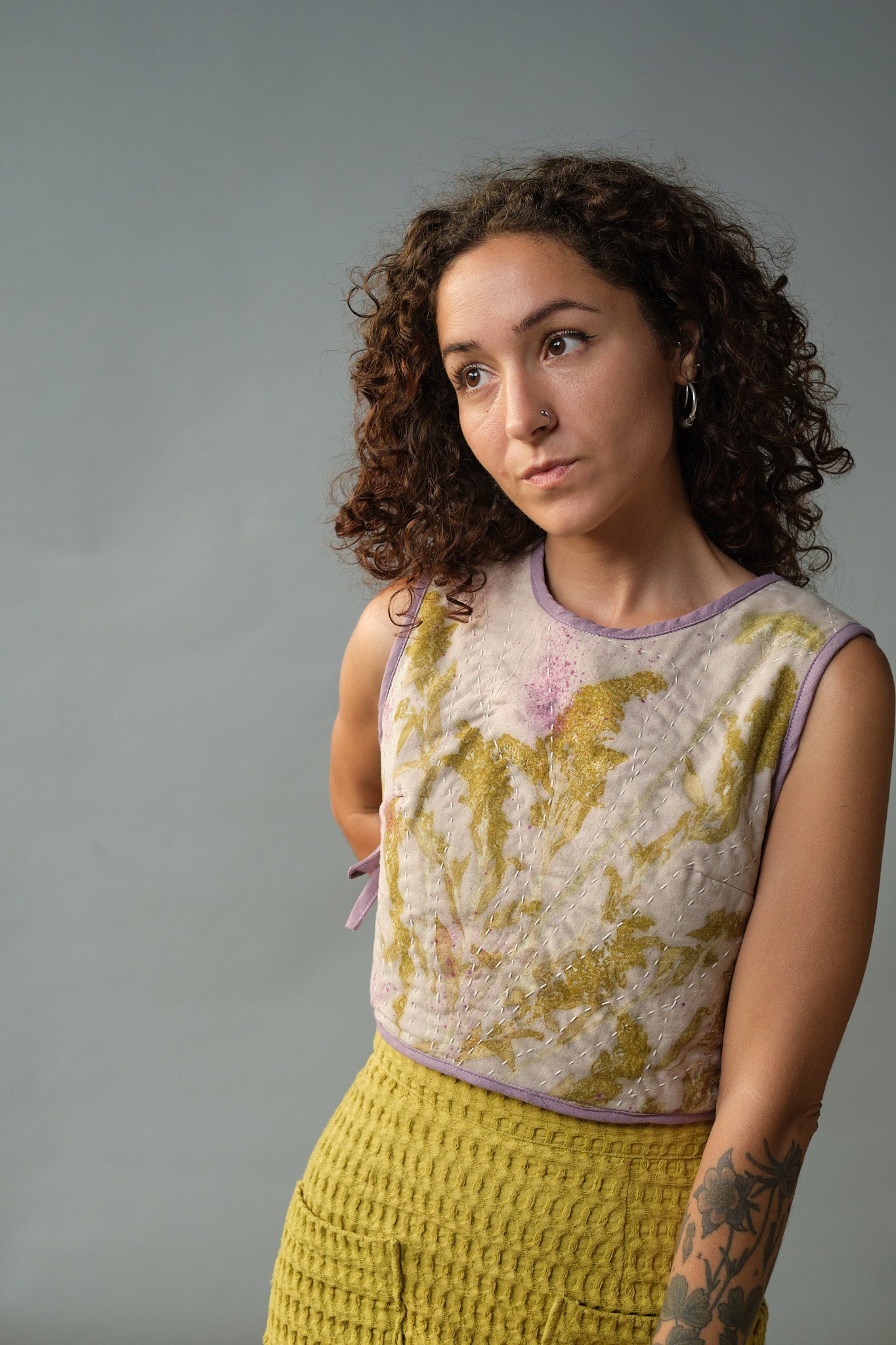 Quilted Vest Solidago