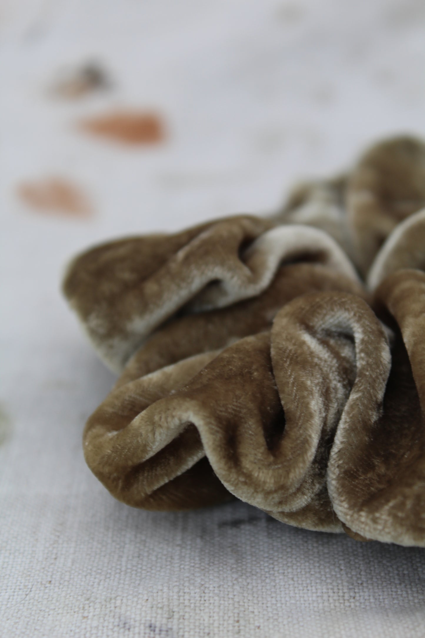 Pomegranate Velvet Scrunchie