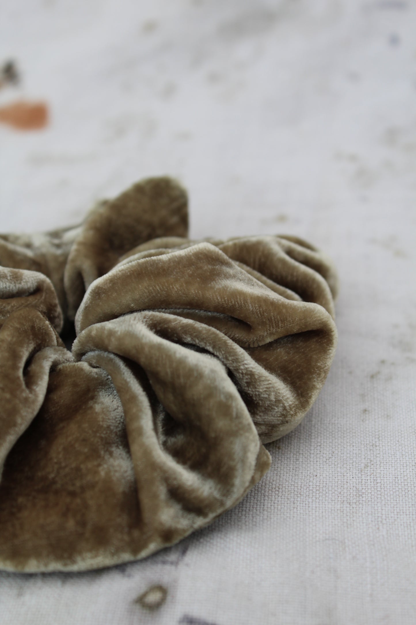 Pomegranate Velvet Scrunchie