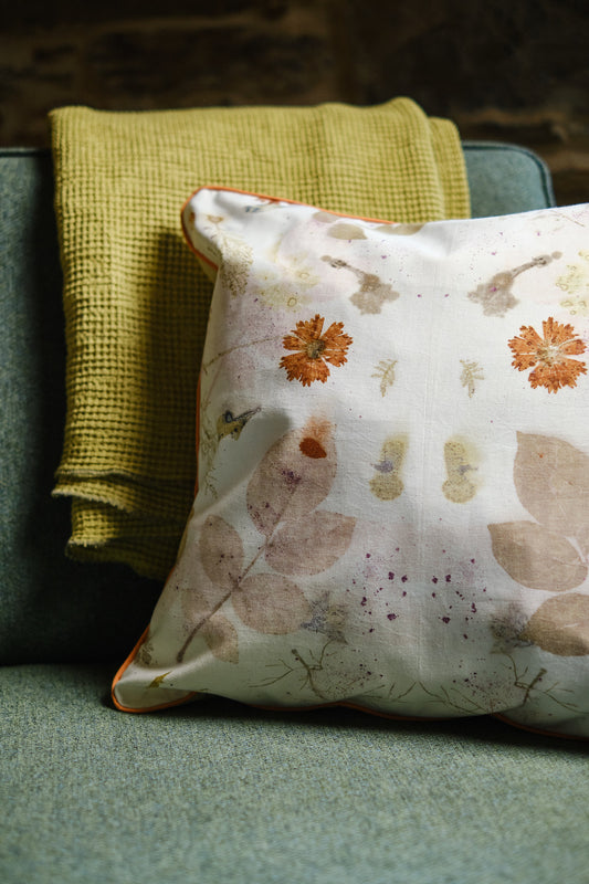 Cushion Covers Flowers & Bone