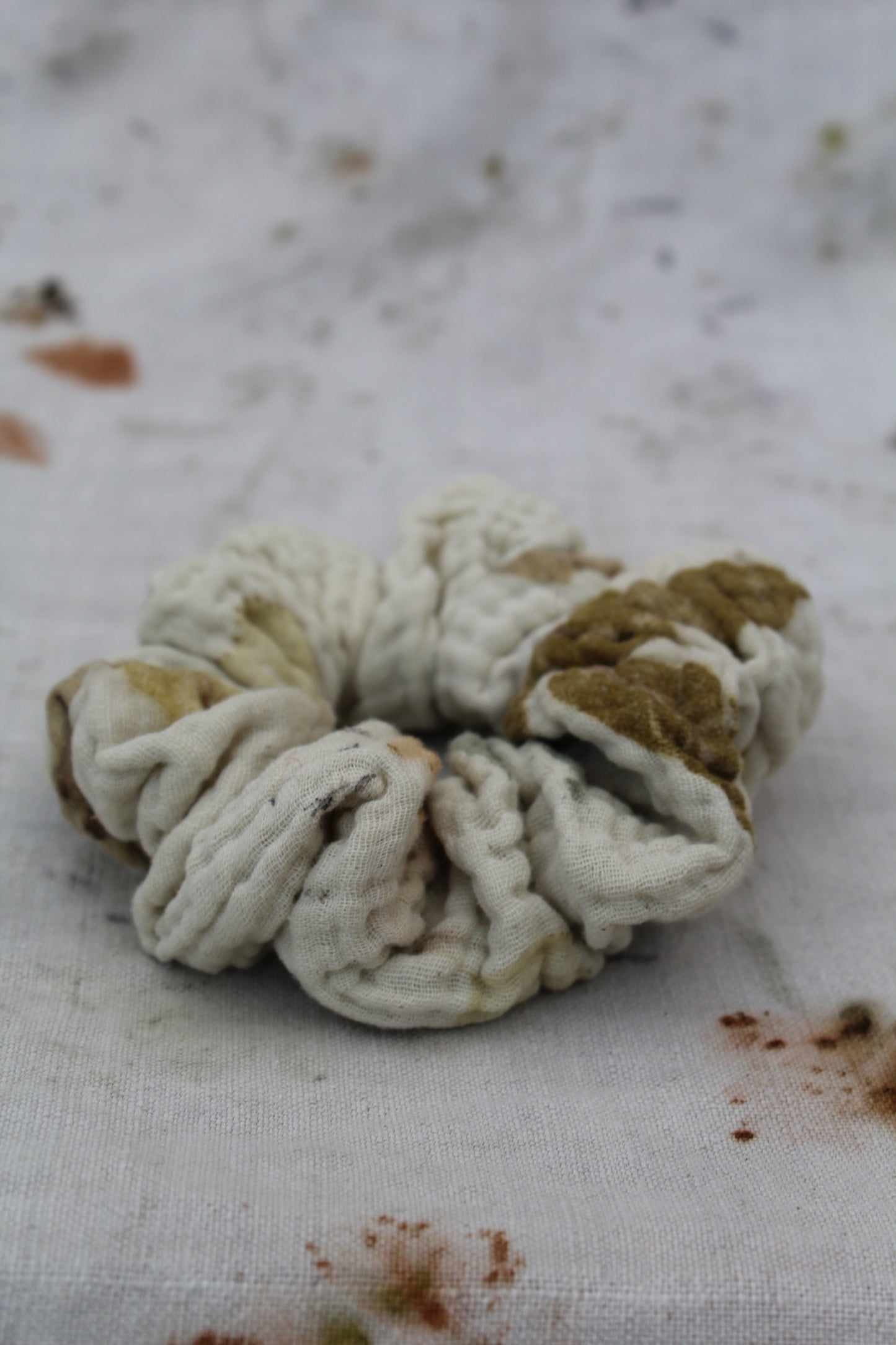 Forest Cotton Scrunchie