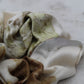 Leaves Silk Scrunchie